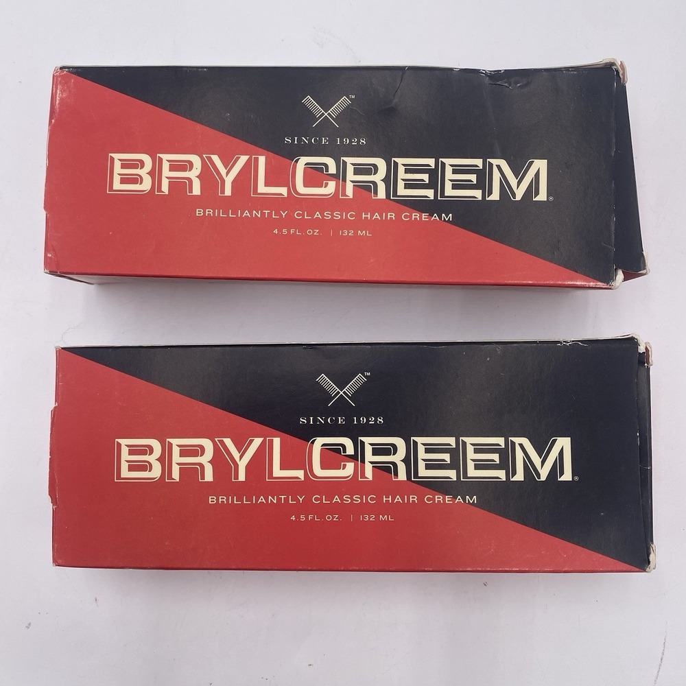 2 Pack Brylcreem Original Hair Groom 4.5 Fl Oz 132 Ml Original Formula